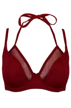 Glamazon Underwired Double Strap Top - Red -Sultry Curve 233052 20230616124800