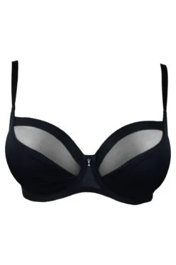 Viva Luxe Underwired Bra - Black -Sultry Curve 233193 20230428124200