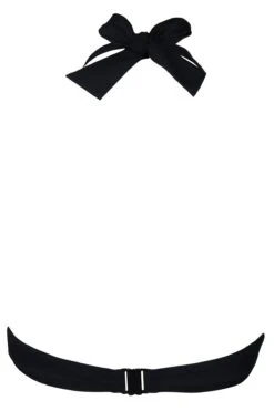 Splash Frill Halter Underwired Top - Black 11 Splash Frill Halter Underwired Top - Black -Sultry Curve 235223 20220426105600