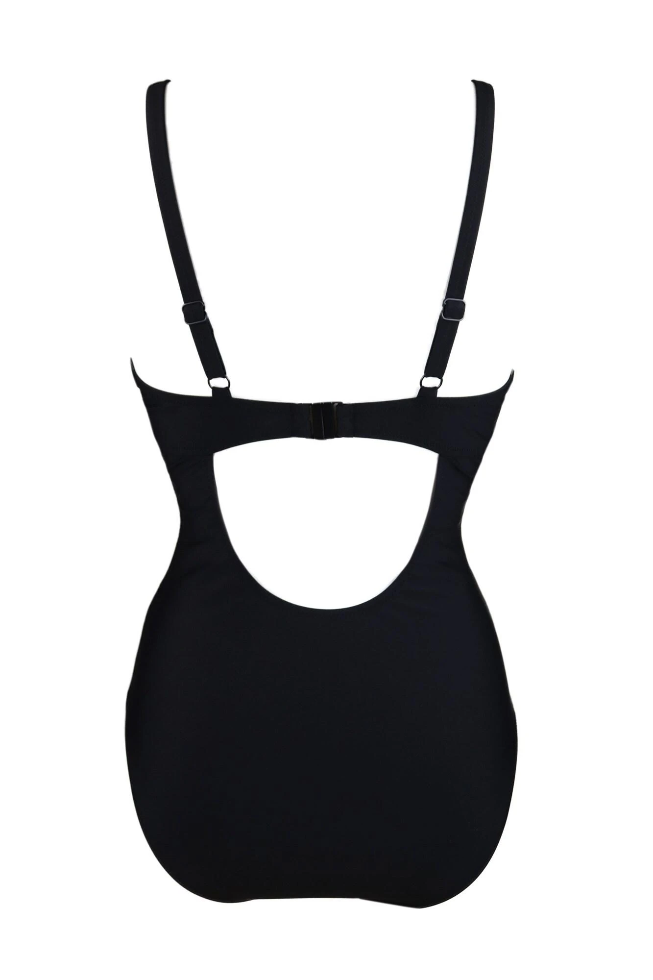 Splash Padded Underwired Control Swimsuit - Black 6 Splash Padded Underwired Control Swimsuit - Black - Image 4