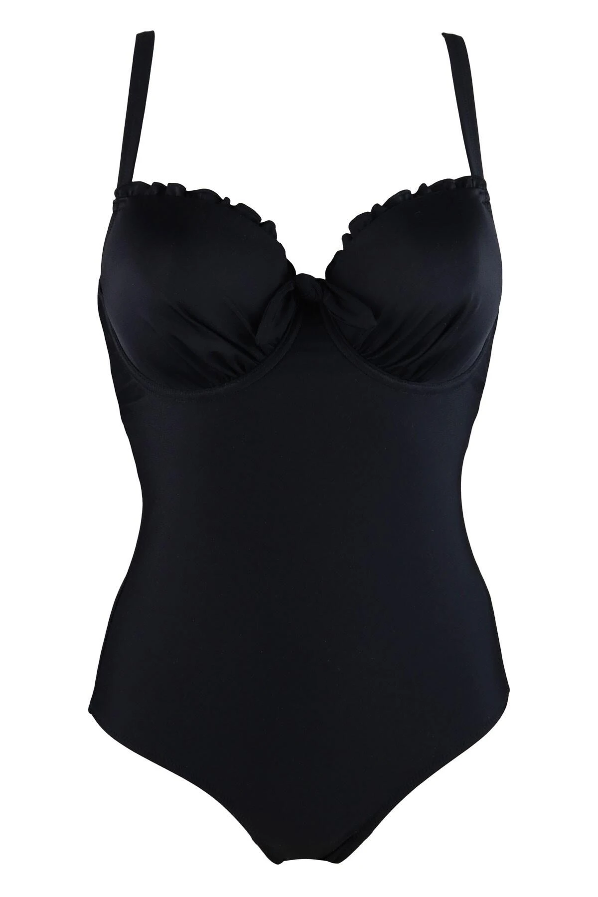 Splash Padded Underwired Control Swimsuit - Black 5 Splash Padded Underwired Control Swimsuit - Black - Image 3