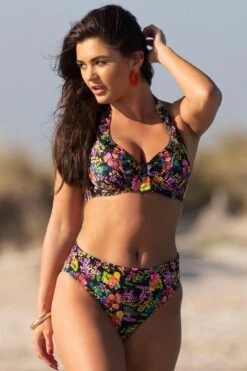 Hot Spots Fold Over Brief - Black Floral 9 Hot Spots Fold Over Brief - Black Floral -Sultry Curve 235444 20210409153600