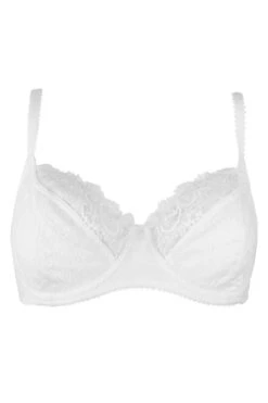 Flora Underwired Bra - White -Sultry Curve 236239 20230510164200