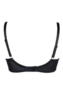 Amour Padded Balconette Bra - Black/Scarlet -Sultry Curve 236679 20230830165400