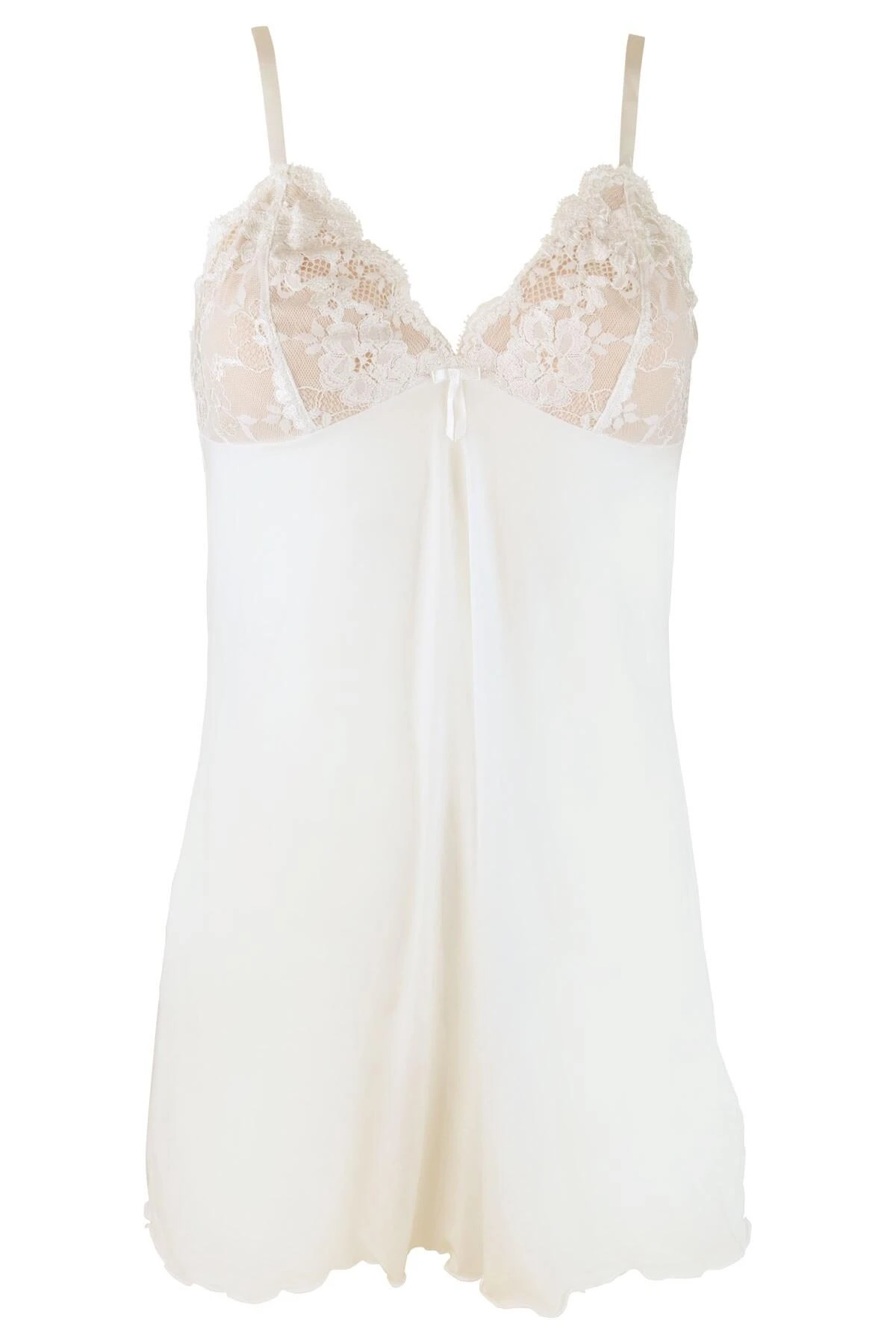 Amour Luxe Chemise - Ivory/Champagne 5 Amour Luxe Chemise - Ivory/Champagne - Image 3