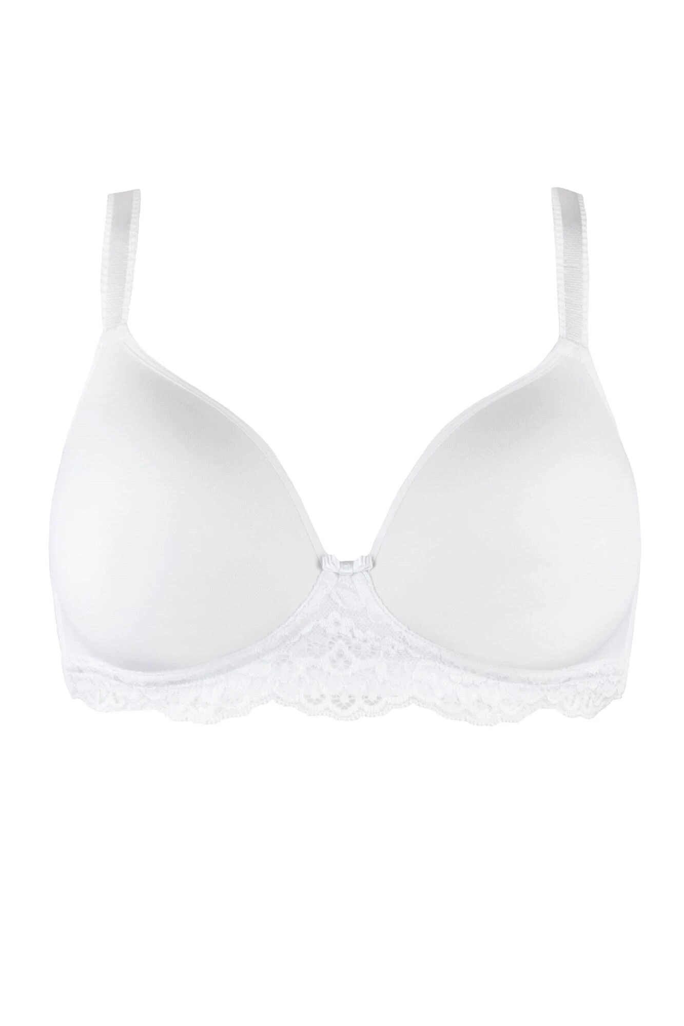 Opulence T Shirt Non Wired Bra - White 5 Opulence T Shirt Non Wired Bra - White - Image 3