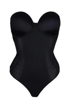 Strapped Removable Straps Padded Underwired Body - Black -Sultry Curve 237466 20220506142200