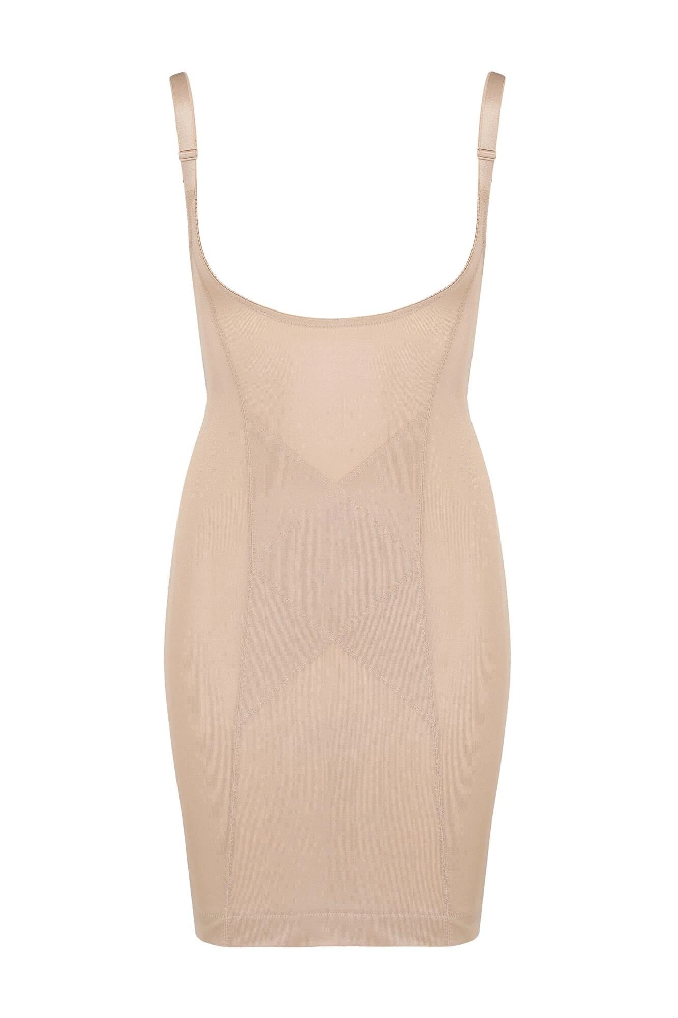 Hourglass Firm Control Wear Your Own Bra Slip - Caramel 8 Hourglass Firm Control Wear Your Own Bra Slip - Caramel - Image 6