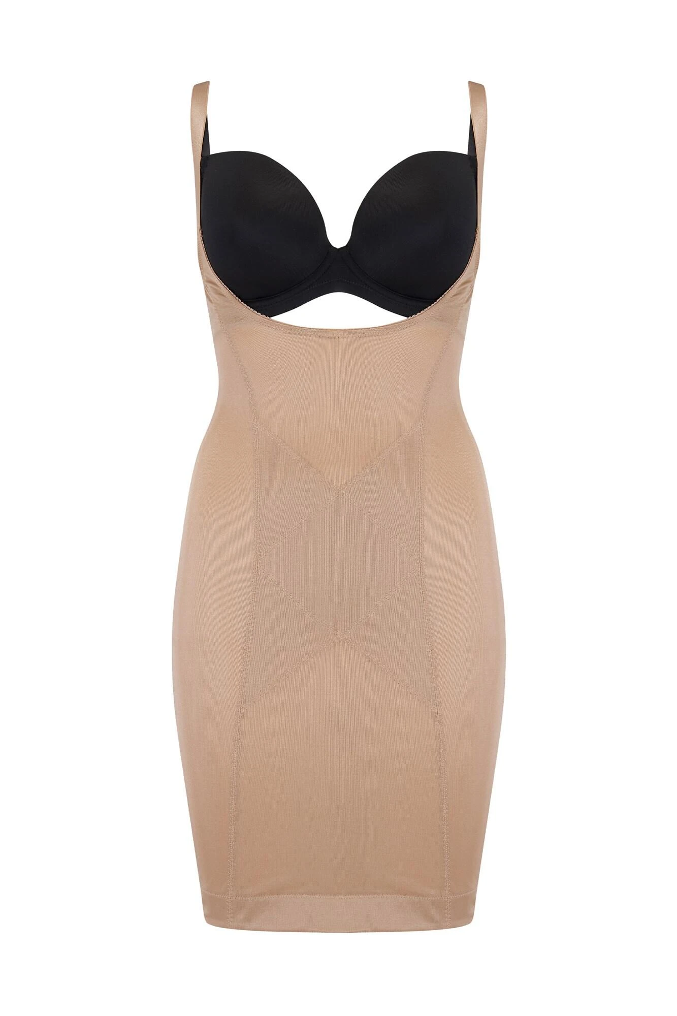 Hourglass Firm Control Wear Your Own Bra Slip - Caramel 10 Hourglass Firm Control Wear Your Own Bra Slip - Caramel - Image 8