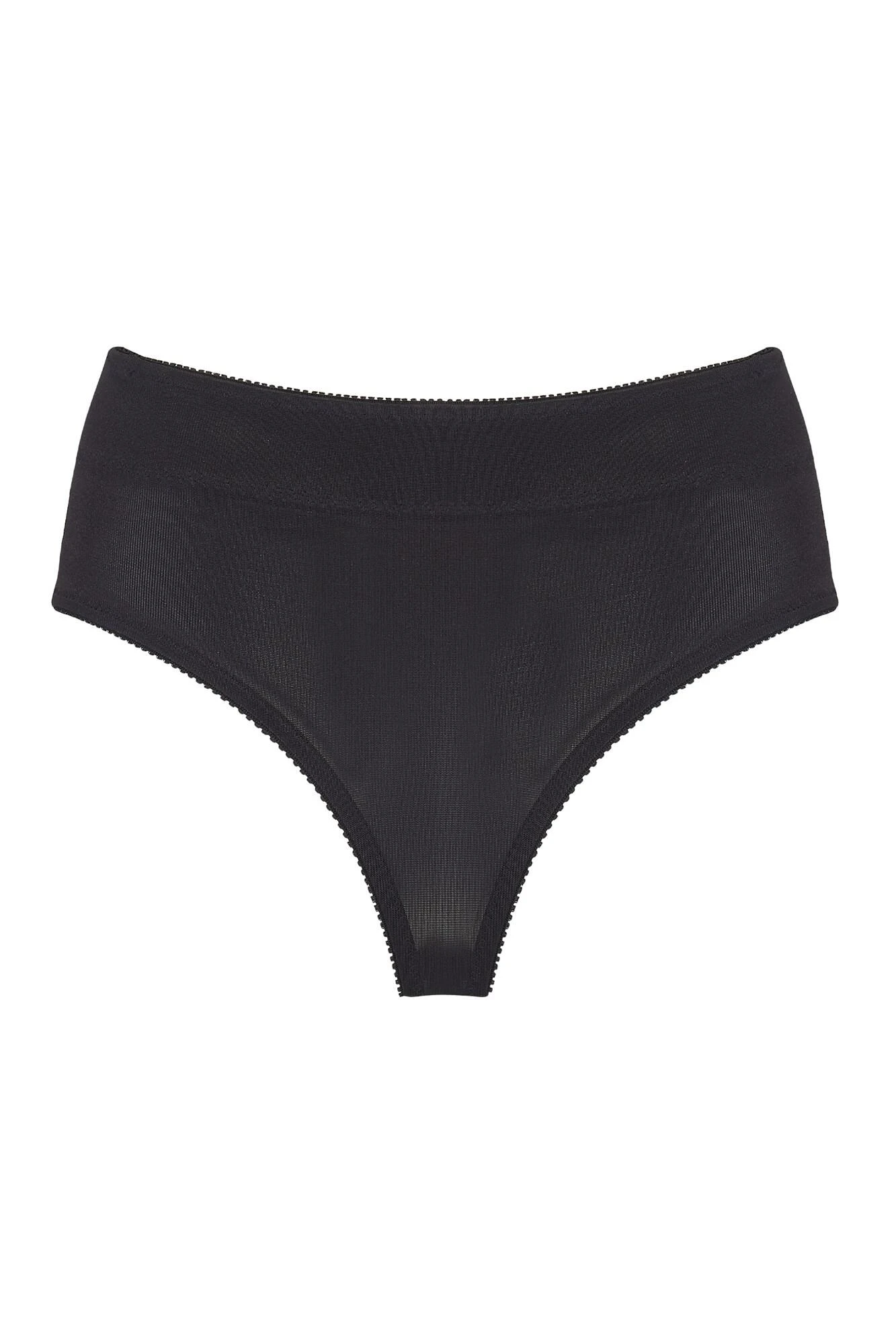 Hourglass Firm Control Thong - Black 9 Hourglass Firm Control Thong - Black - Image 7