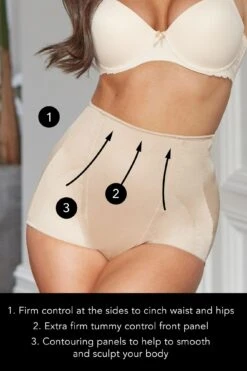 Hourglass Firm Control Brief - Caramel 13 Hourglass Firm Control Brief - Caramel -Sultry Curve 237876 20230412164800