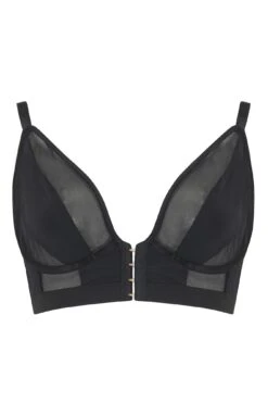 India Front Fastening Underwired Bralette - Black 11 India Front Fastening Underwired Bralette - Black -Sultry Curve 239193 20230104144400