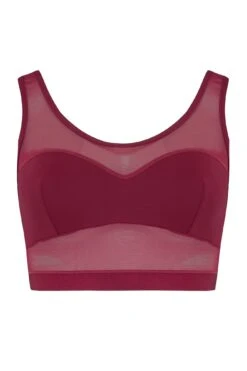 India Soft Cami Top - Deep Red -Sultry Curve 239217 20201126155200