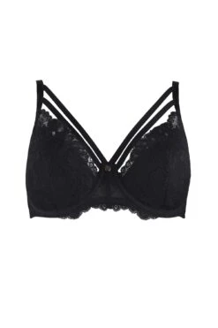 Statement Padded Bra - Black -Sultry Curve 239280 20211110125900