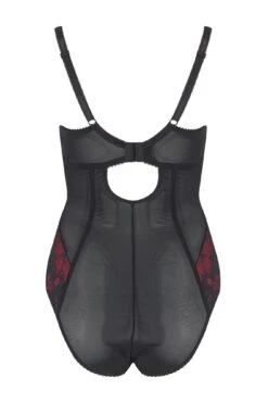 Amour Underwired Body - Black/Scarlet -Sultry Curve 239424 20230830165000