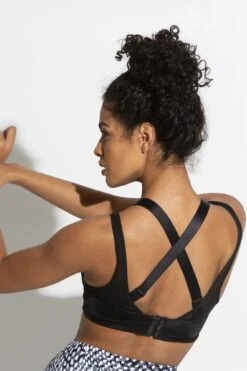 Energy Infinite Double Strap Lightly Padded Convertible Sports Bra - Black 16 Energy Infinite Double Strap Lightly Padded Convertible Sports Bra - Black -Sultry Curve 239540 20211209154000