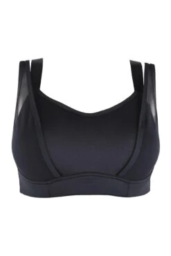 Energy Infinite Double Strap Lightly Padded Convertible Sports Bra - Black 17 Energy Infinite Double Strap Lightly Padded Convertible Sports Bra - Black -Sultry Curve 239541 20211209154000