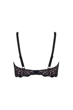 Romance Balconette T Shirt Bra - Black -Sultry Curve 241212 20230428145200