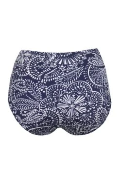 Hot Spots High Waisted Control Brief - Navy Scandi -Sultry Curve 241560 20210426173400