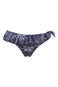 Hot Spots Frill Brief - Navy Scandi -Sultry Curve 241610 20210426172700