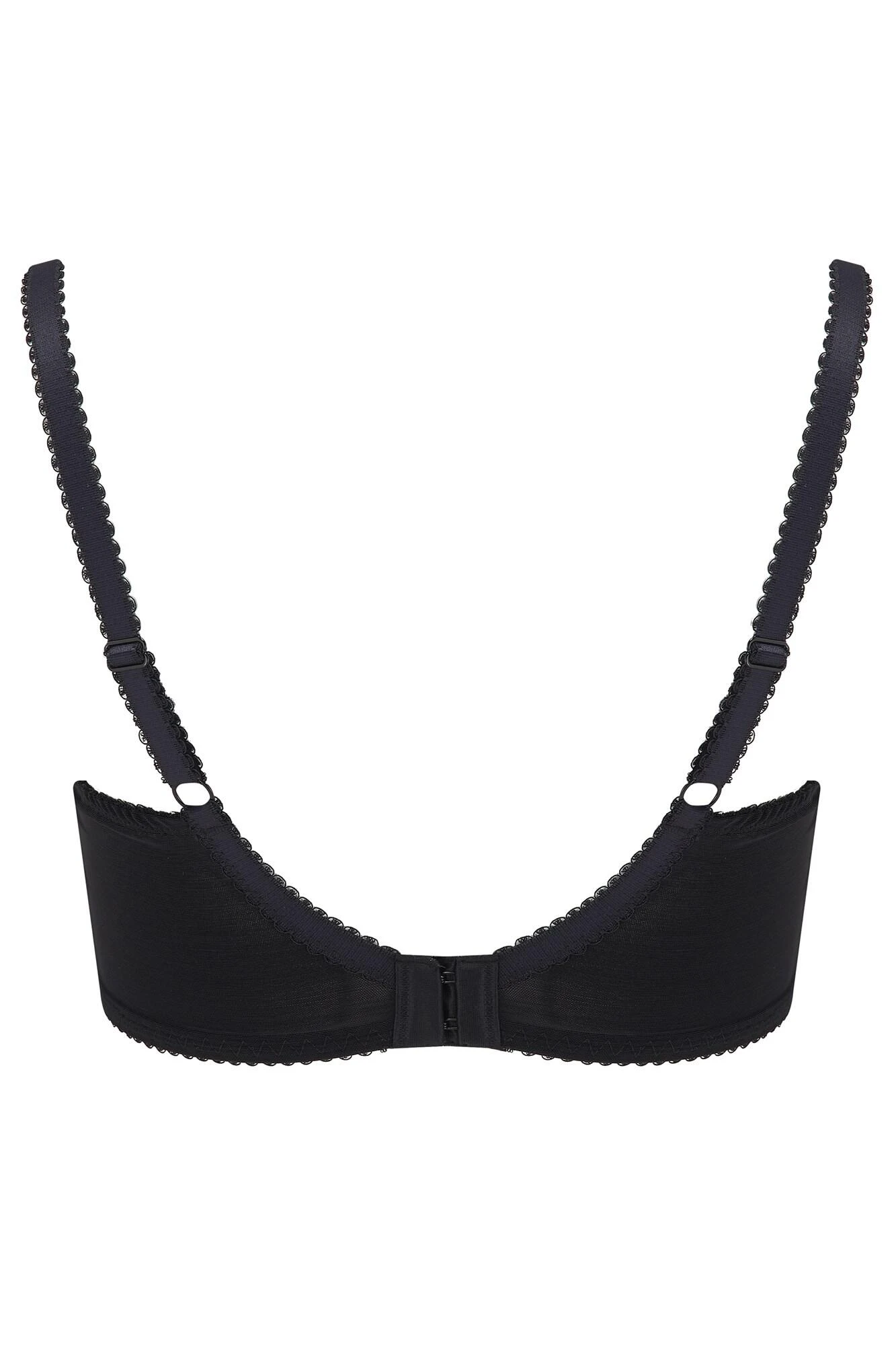 Flora Longline Underwired Bra - Black 7 Flora Longline Underwired Bra - Black - Image 5