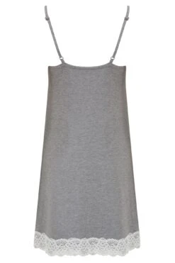 Sofa Loves Lace Hidden Support Soft Jersey Chemise - Dove Grey/Ivory 21 Sofa Loves Lace Hidden Support Soft Jersey Chemise - Dove Grey/Ivory -Sultry Curve 243546 20221103120800