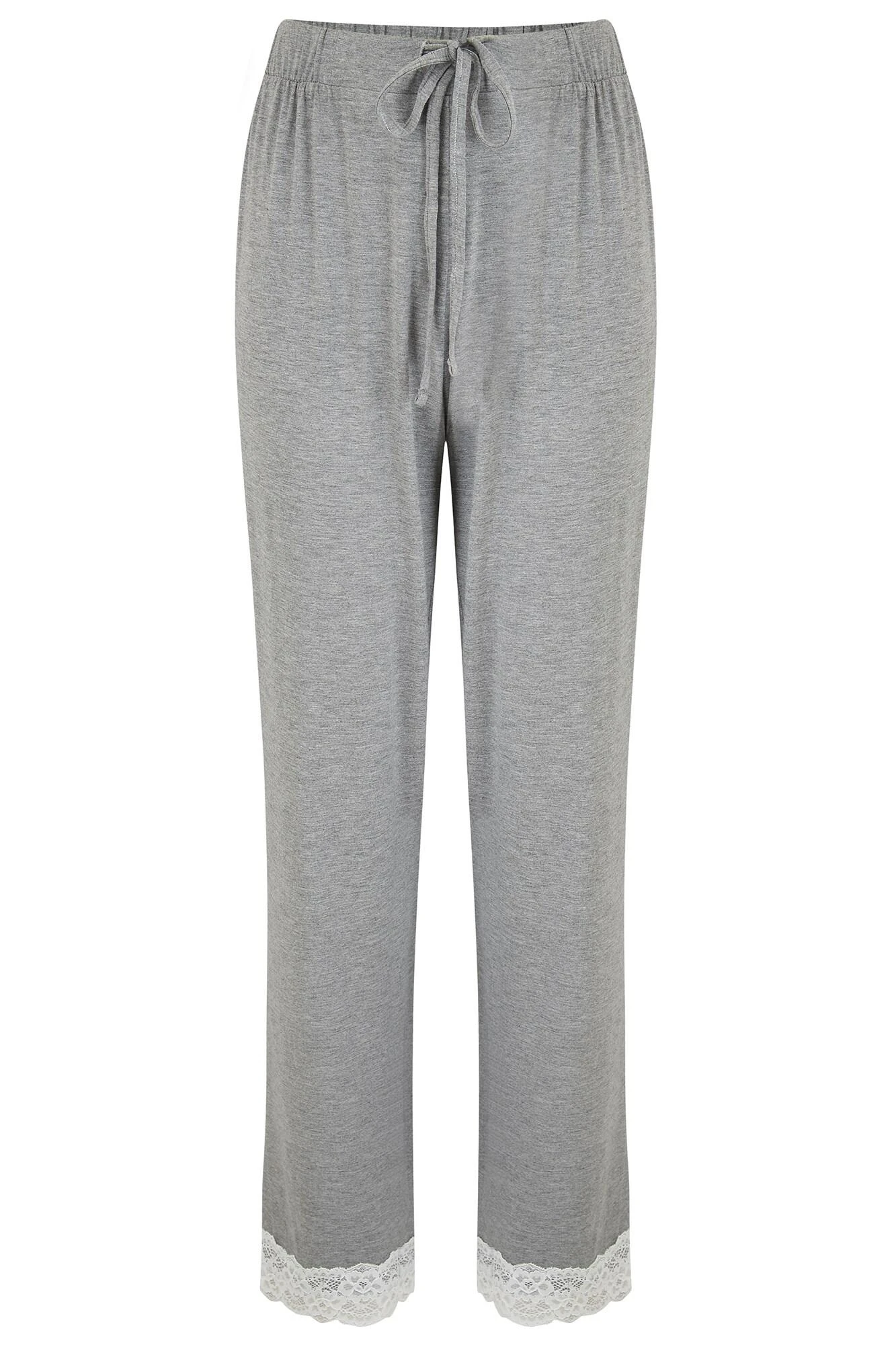 Sofa Loves Lace Soft Jersey Trouser - Dove Grey/Ivory 12 Sofa Loves Lace Soft Jersey Trouser - Dove Grey/Ivory - Image 10