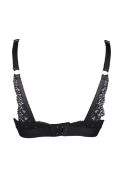 India Removable Padded Soft Triangle Bra - Black -Sultry Curve 245005 20210309135100