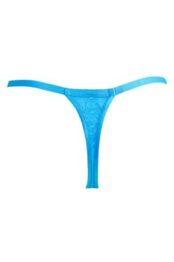 India High Leg Tanga Thong - Aqua -Sultry Curve 245684 20230224112500
