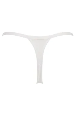 India High Leg Tanga Thong - White -Sultry Curve 245696 20210409171000