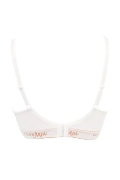 Logo Padded T-shirt Bra - White -Sultry Curve 247377 20230607135100