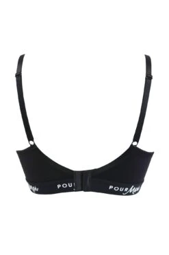 Logo Padded T-shirt Bra - Black -Sultry Curve 247381 20230530100500