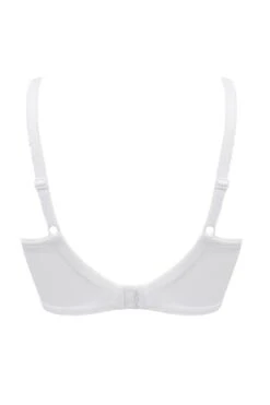 Flora Longline Underwired Bra - White -Sultry Curve 247736 20230522131000