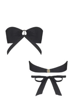 India Bandeau Top With Removable Halter - Black 13 India Bandeau Top With Removable Halter - Black -Sultry Curve 253231 20210429165200