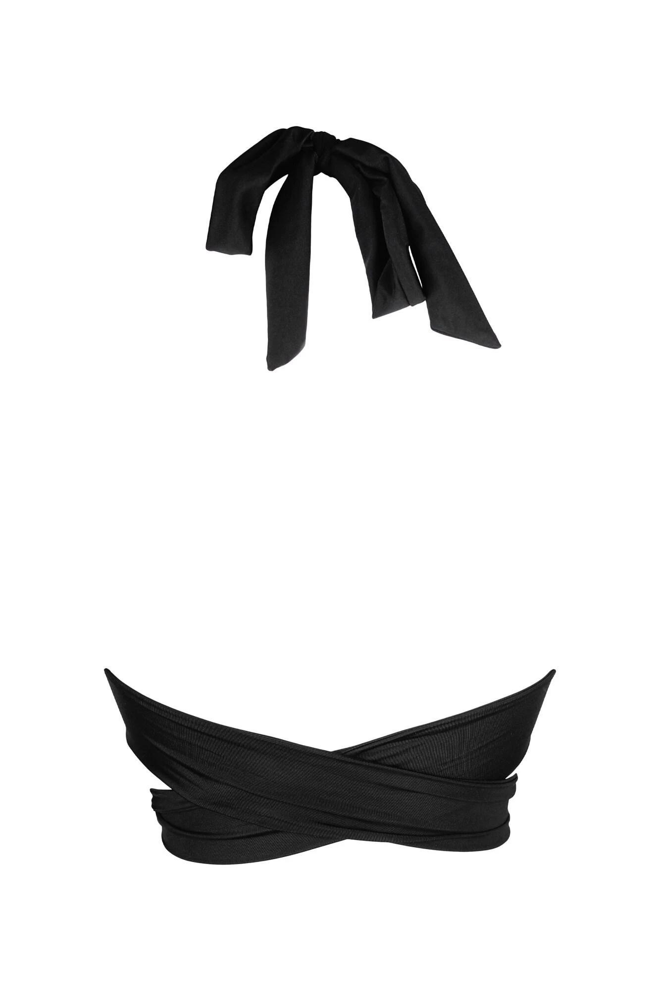 India Halter Wrap Top - Black 10 India Halter Wrap Top - Black - Image 8