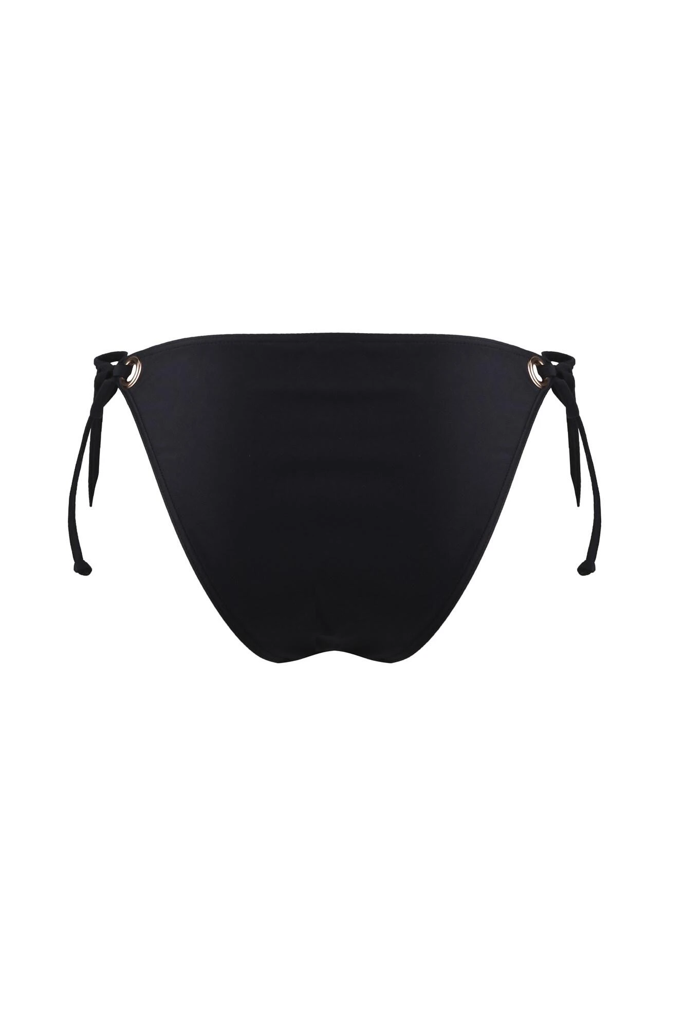 India Tie Side Bikini Brief - Black 7 India Tie Side Bikini Brief - Black - Image 5