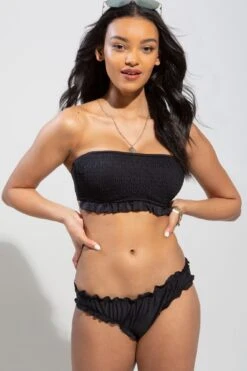 Free Spirit Frill Brief - Black -Sultry Curve 253281 20210611114400