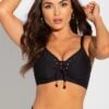 Sol Beach Underwired Rope Top - Black -Sultry Curve 254157 20210510120200
