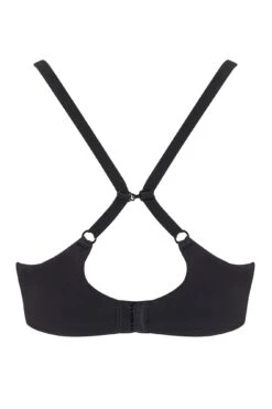 Definitions Balcony T Shirt Bra - Black -Sultry Curve 255710 20210525103900