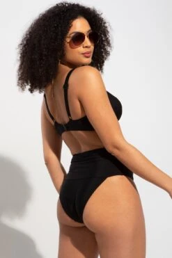 Samoa Non Padded Underwired Top - Black -Sultry Curve 256348 20220503122700