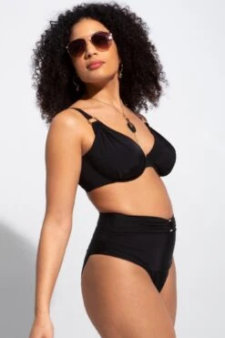 Samoa Non Padded Underwired Top - Black -Sultry Curve 256349 20220503122700