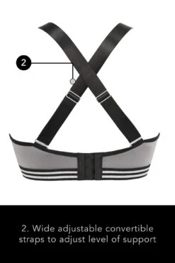 Energy Empower U/W Lightly Padded Convertible Spor - Silver/Black -Sultry Curve 259082 20230215092100