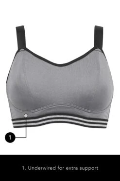 Energy Empower U/W Lightly Padded Convertible Spor - Silver/Black -Sultry Curve 259083 20230215092100