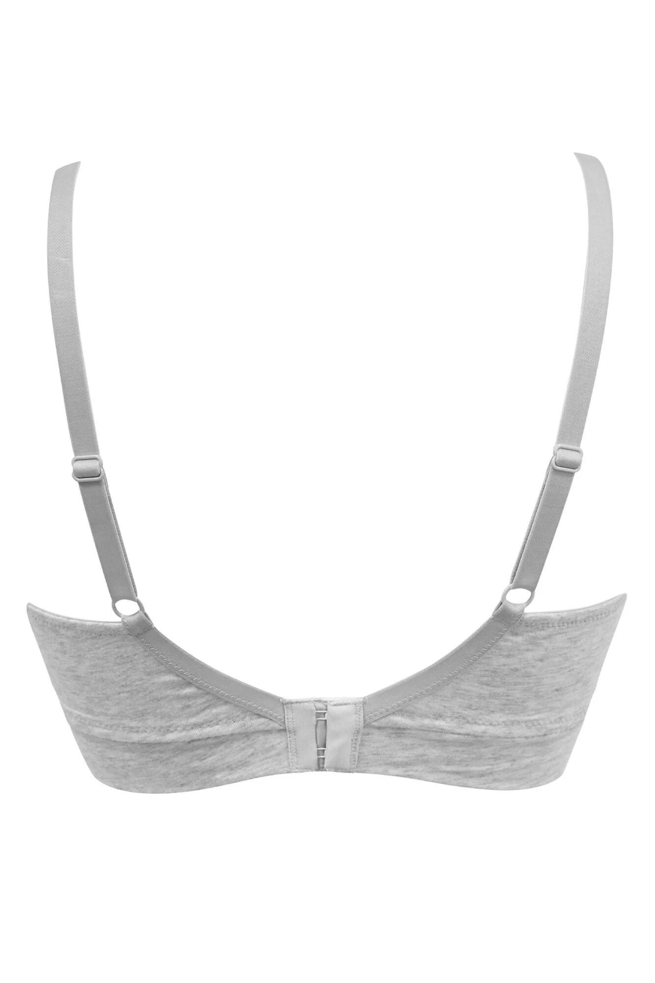 Love To Lounge Cotton Non Wired Bra - Grey Marl 8 Love To Lounge Cotton Non Wired Bra - Grey Marl - Image 6