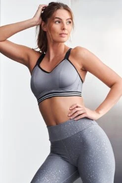 Energy Empower U/W Lightly Padded Convertible Spor - Silver/Black -Sultry Curve 260120 20230215092100
