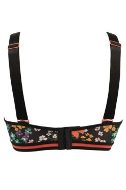 Energy Empower U/W Lightly Padded Convertible Spor - Black Ditsy -Sultry Curve 260601 20230125154900