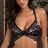 Gigi Non Wired Bralette - Black/Rose Gold -Sultry Curve 262435 20210917102500