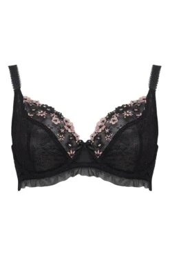 Gigi Plunge Non Padded Bra - Black/Rose Gold 10 Gigi Plunge Non Padded Bra - Black/Rose Gold -Sultry Curve 262461 20210917104400