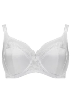 Aura Side Support Underwired Bra - White -Sultry Curve 262757 20211027143300