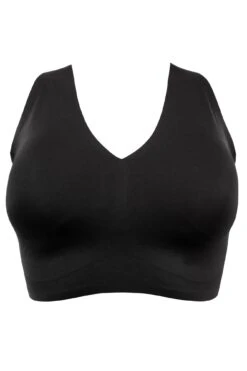 Off Duty Invisible Non Wired Bra - Black 12 Off Duty Invisible Non Wired Bra - Black -Sultry Curve 265038 20211005093000